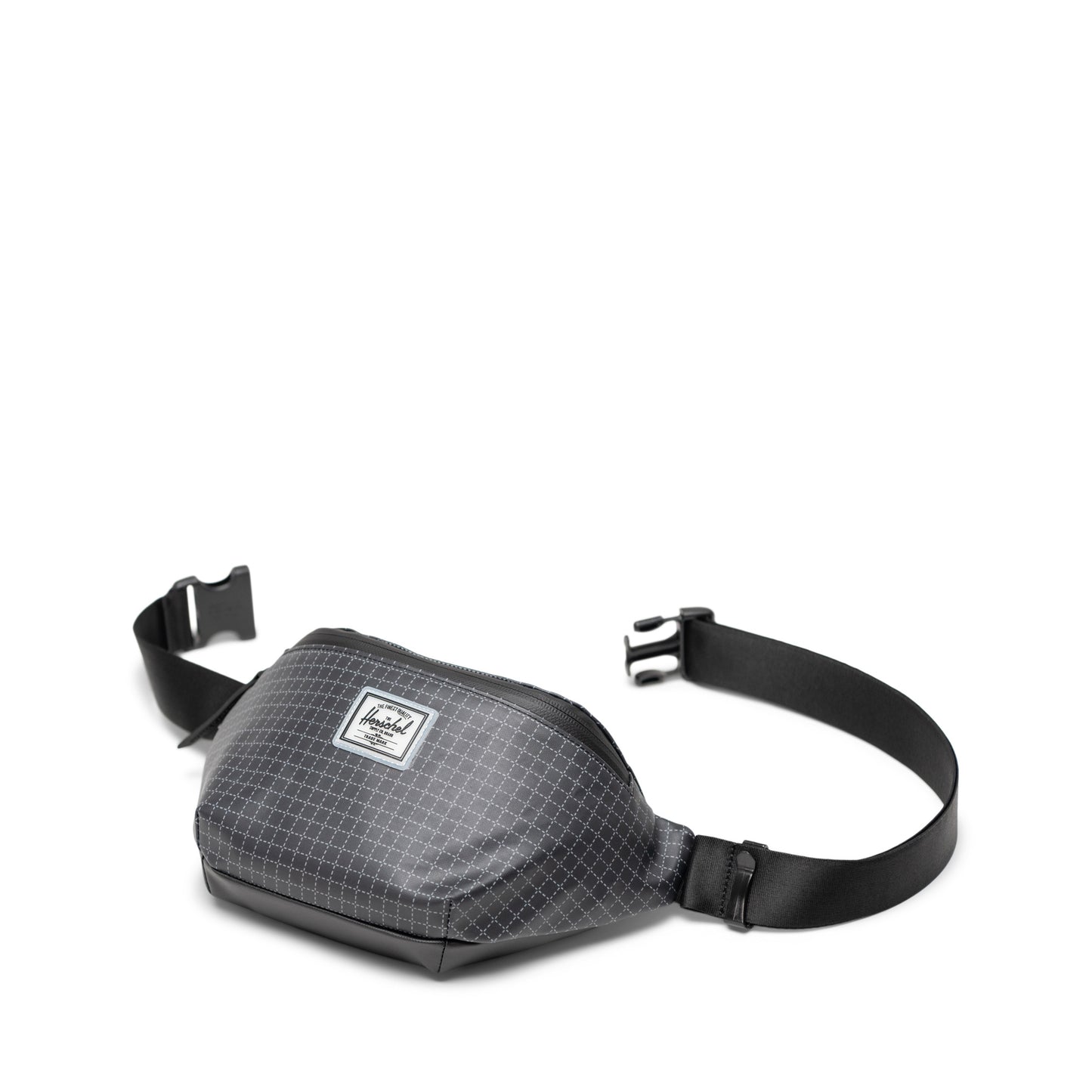 Grid Siyah Herschel Pop Quiz Suya Dayanıklı Bel Çantası