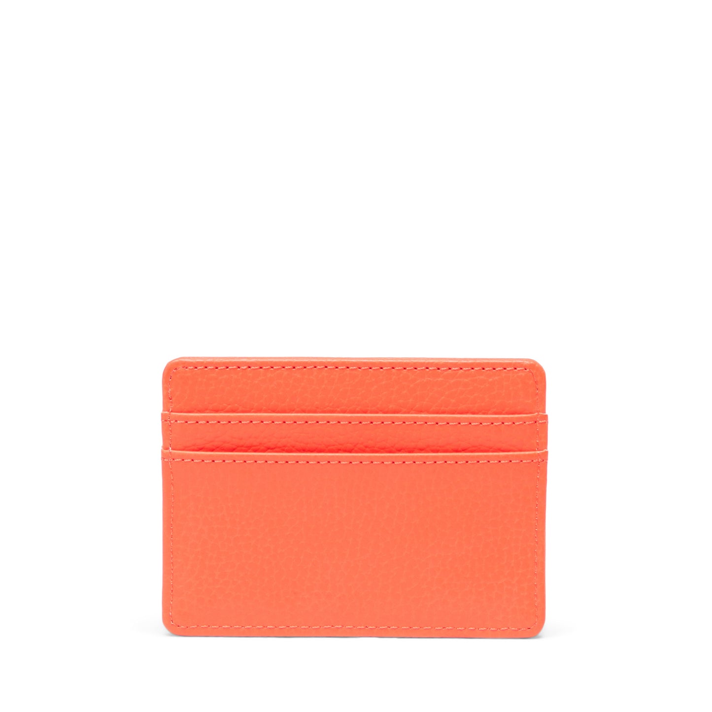 Mandalina Turuncusu Herschel Charlie Rfıd Korumalı Vegan Deri Kartlık