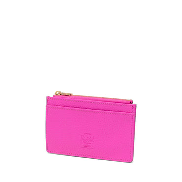 Canlı Pembe Herschel Oscar Büyük Vegan Deri Kartlık