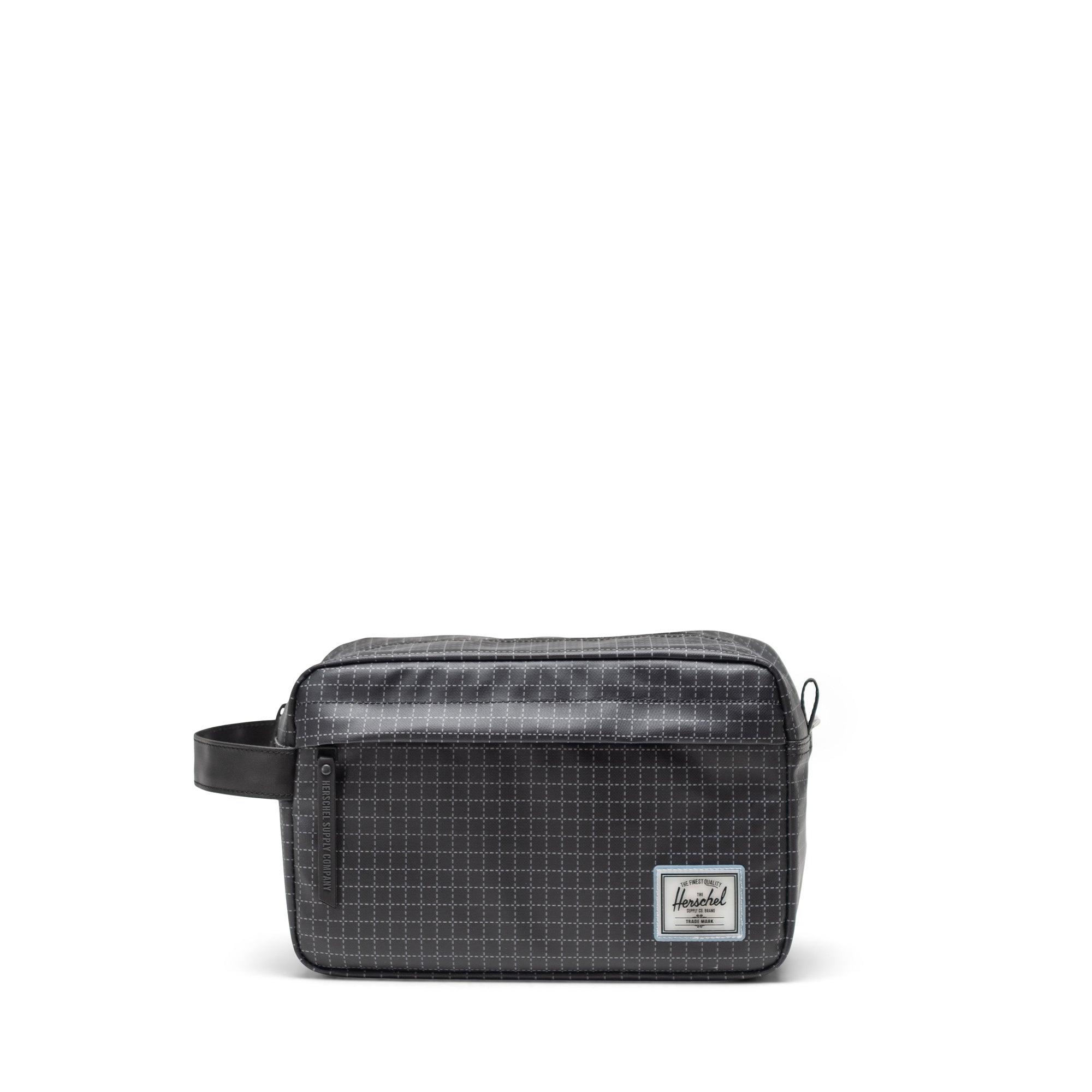 Grid Siyah Herschel Chapter Suya Dayanıklı El Çantası