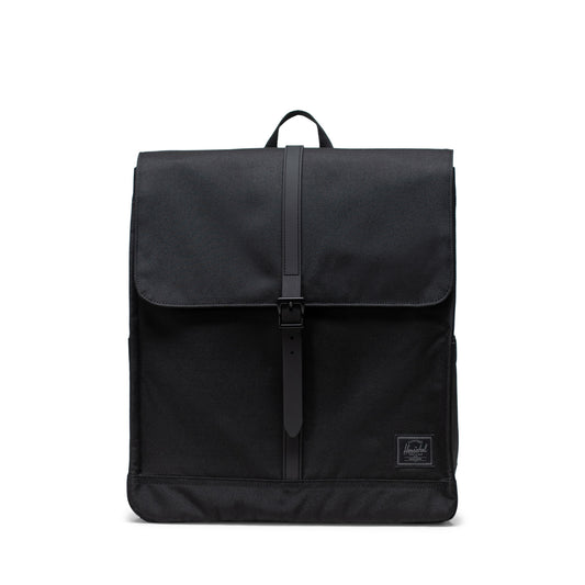 Siyah Tonal Herschel City Mıknatıs Kapamalı Sırt Çantası