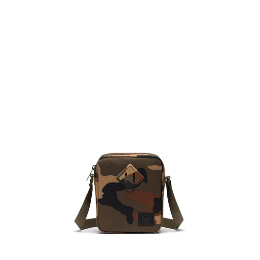 Kamuflaj - Siyah Herschel Heritage Su İtici Kumaş Çapraz Çanta, 2.5 L