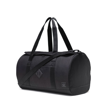 Siyah Tonal Herschel Heritage Duffle Su İtici Kumaş Seyahat ve Spor Çantası, 40 L