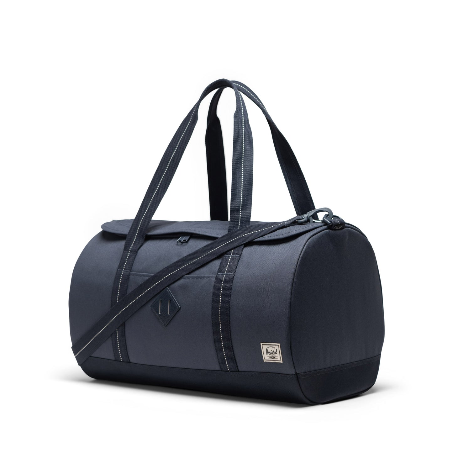 Gece Mavisi Herschel Heritage Duffle Su İtici Kumaş Seyahat ve Spor Çantası, 40 L