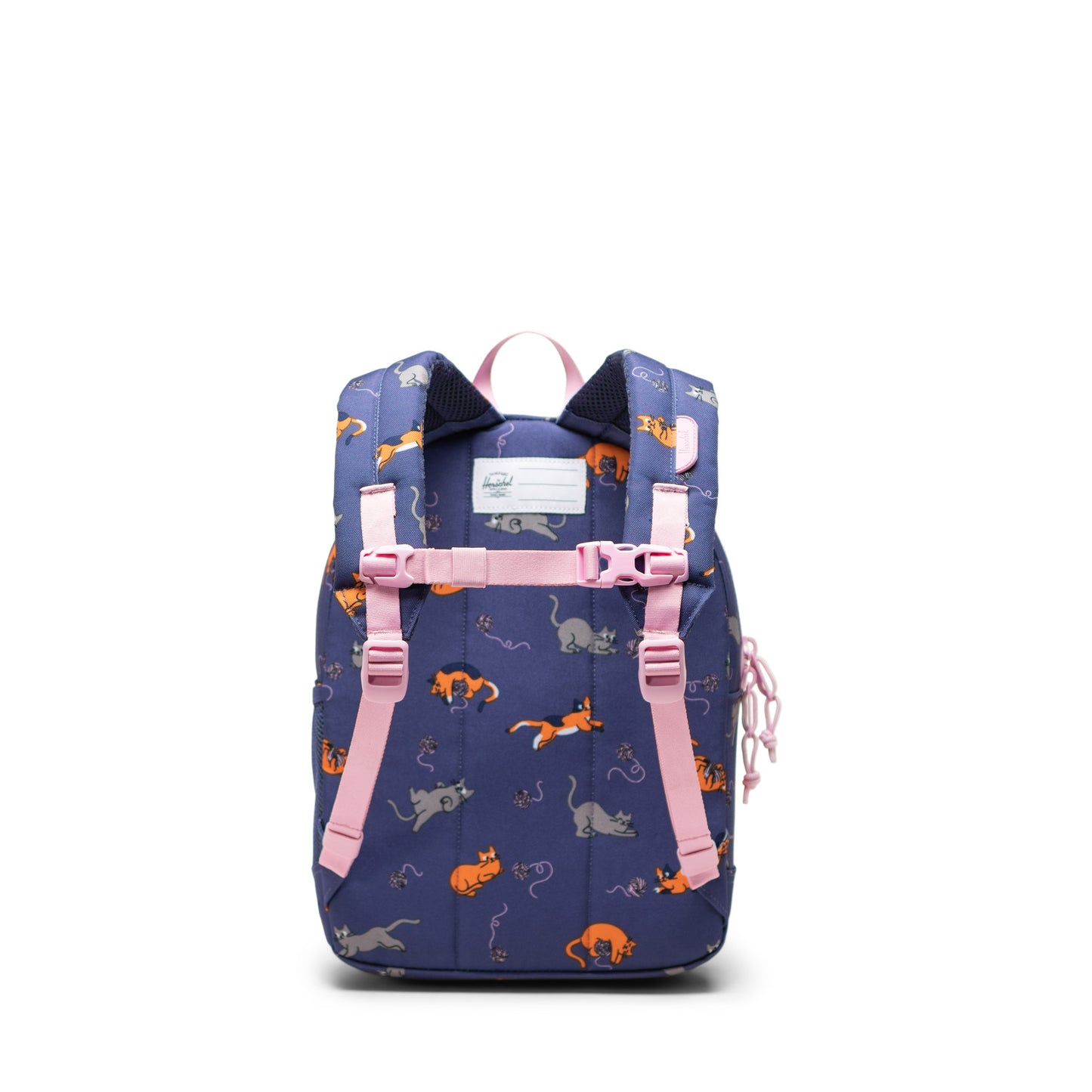 Lacivert - Kedili Herschel Heritage Çocuk Su İtici Kumaş Sırt Çantası, 15 L