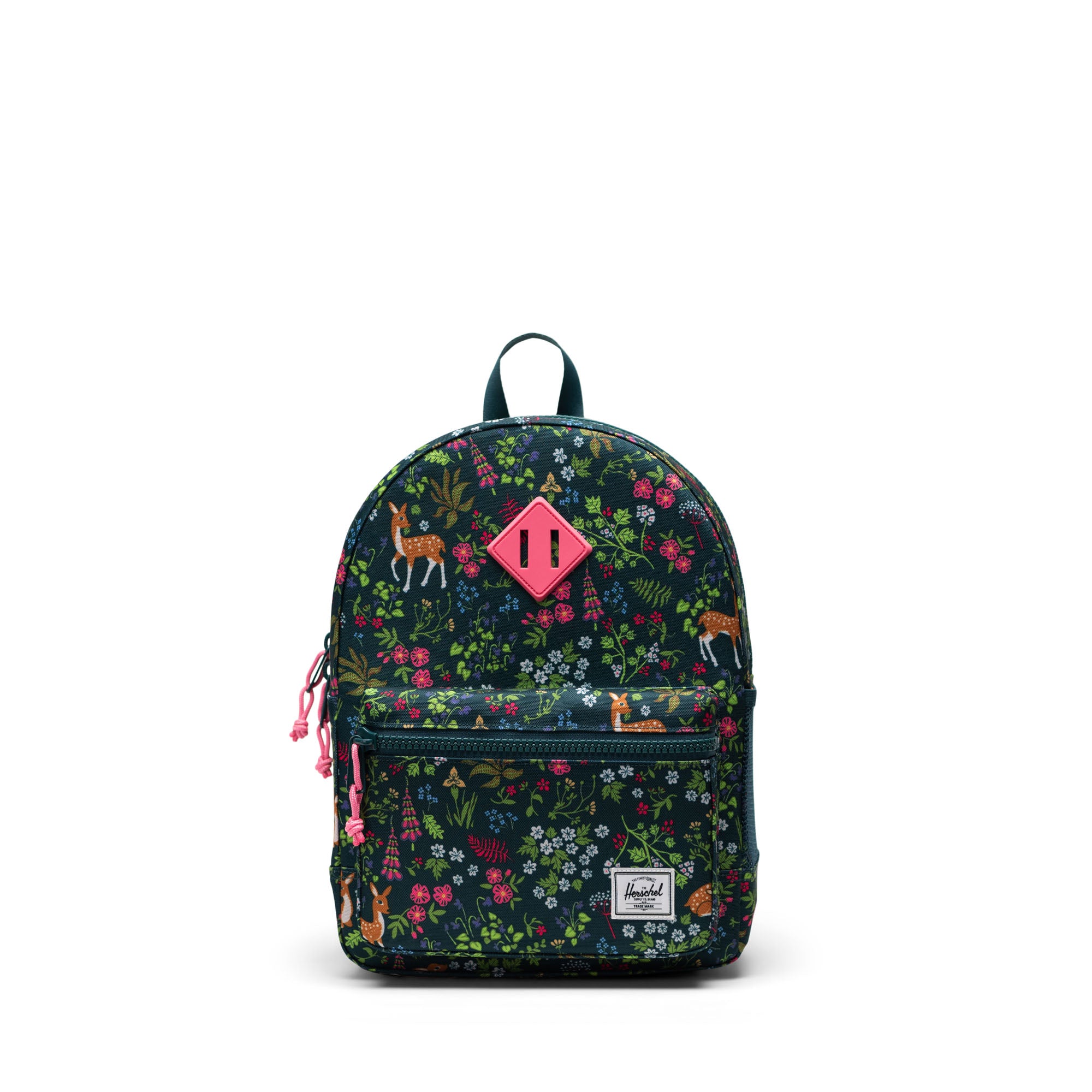 Lacivert Orman Herschel Heritage Çocuk Su İtici Kumaş Sırt Çantası, 15 L