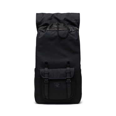 Siyah Tonal Herschel Little America Su İtici Kumaş Sırt Çantası, 16" Laptop Uyumlu, 30 L