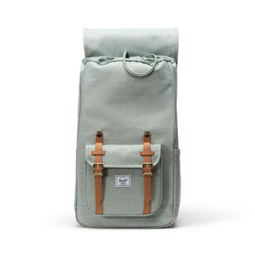 Kırçıllı Mint Yeşili Herschel Little America Su İtici Kumaş Sırt Çantası, 16" Laptop Uyumlu, 30 L