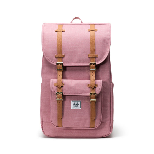 Kırçıllı Lavanta Moru Herschel Little America Su İtici Kumaş Sırt Çantası, 16" Laptop Uyumlu, 30 L