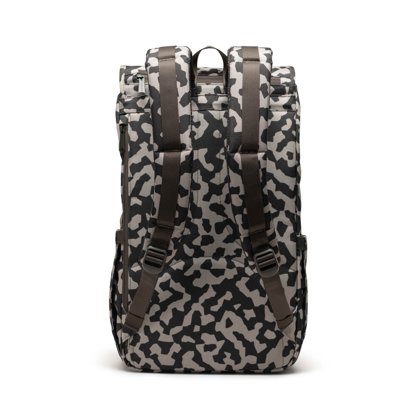 Grafit Siyah - Beyaz Herschel Little America Su İtici Kumaş Sırt Çantası, 16" Laptop Uyumlu, 30 L