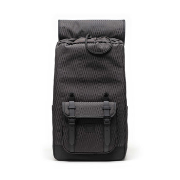 Elmas Dokulu Siyah Herschel Little America Su İtici Kumaş Sırt Çantası, 16" Laptop Uyumlu, 30 L
