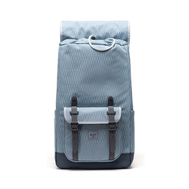 Elmas Dokulu Puslu Mavi Herschel Little America Su İtici Kumaş Sırt Çantası, 16" Laptop Uyumlu, 30 L