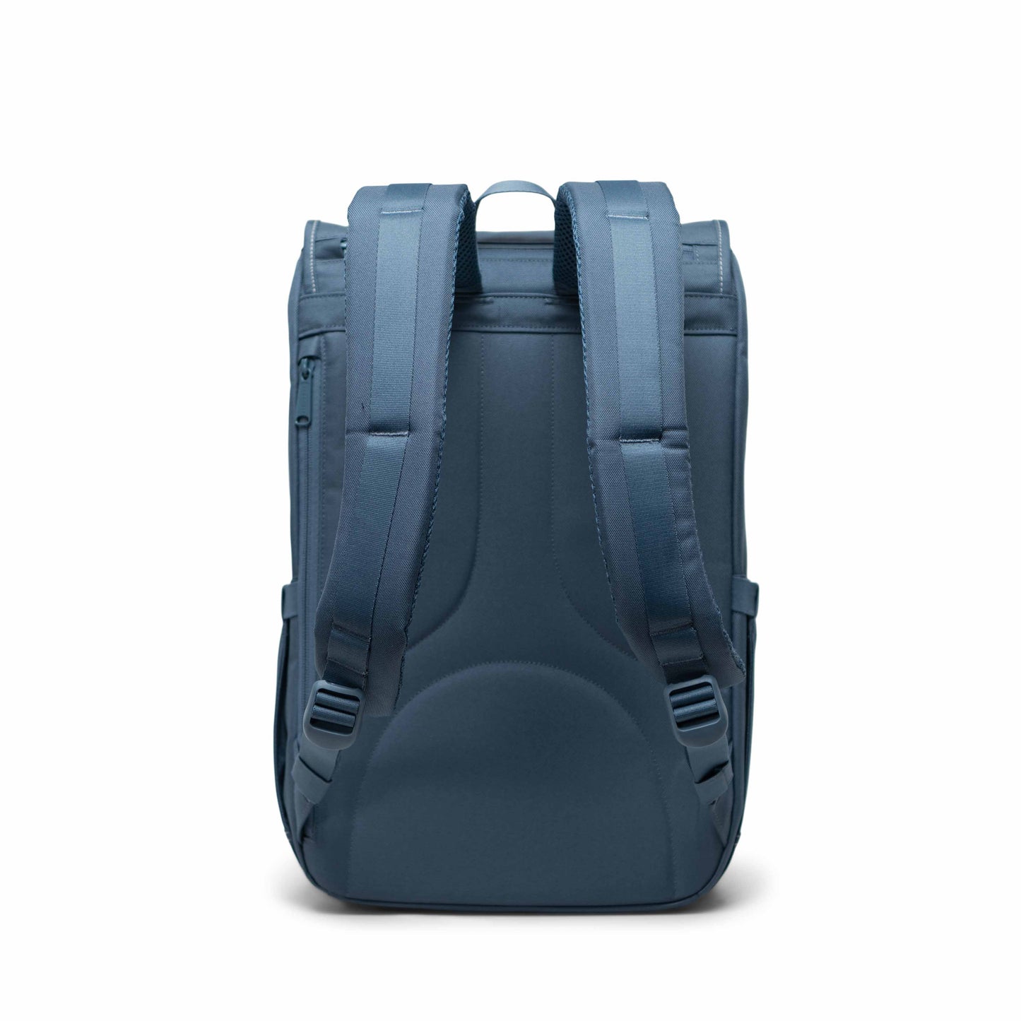 Dikişli Buğulu Mavi Herschel Little America Orta Boy Su İtici Kumaş Sırt Çantası, 16" Laptop Uyumlu, 21 L