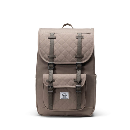 Vizon Kapitone Herschel Little America Orta Boy Su İtici Kumaş Sırt Çantası, 16" Laptop Uyumlu, 21 L