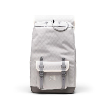 Elmas Dokulu Gri Herschel Little America Orta Boy Su İtici Kumaş Sırt Çantası, 16" Laptop Uyumlu, 21 L