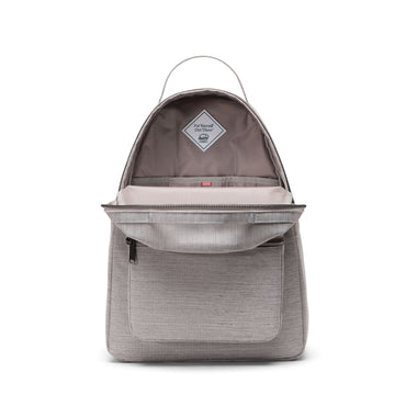 Kırçıllı Açık Gri Herschel Nova Su İtici Kumaş Sırt Çantası, 14" Laptop Uyumlu, 18 L