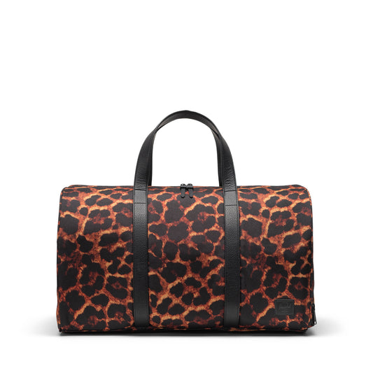 Dijital Leopar Herschel Novel Duffle Seyahat ve Spor Çantası