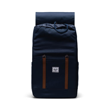 Lacivert Herschel Retreat Su İtici Kumaş 16" Laptop Uyumlu Mıknatıslı Kapama Sırt Çantası, 23 L