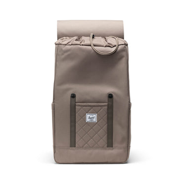 Vizon Kapitone Herschel Retreat Su İtici Kumaş 16" Laptop Uyumlu Mıknatıslı Kapama Sırt Çantası, 23 L