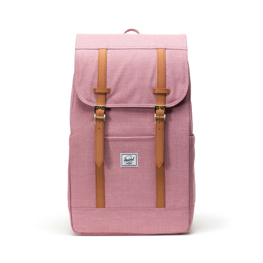 Kırçıllı Lavanta Moru Herschel Retreat Su İtici Kumaş 16" Laptop Uyumlu Mıknatıslı Kapama Sırt Çantası, 23 L