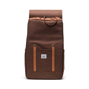 Kırçıllı Acı Kahve Herschel Retreat Su İtici Kumaş 16" Laptop Uyumlu Mıknatıslı Kapama Sırt Çantası, 23 L