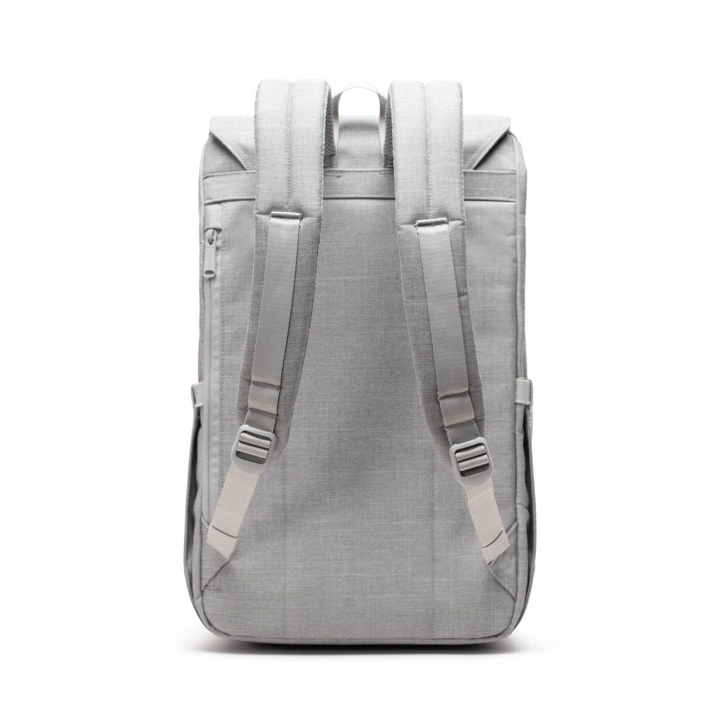 Kırçıllı Keten Gri Herschel Retreat Su İtici Kumaş 16" Laptop Uyumlu Mıknatıslı Kapama Sırt Çantası, 23 L