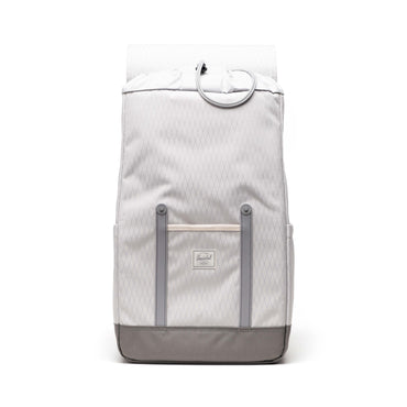 Elmas Dokulu Gri Herschel Retreat Su İtici Kumaş 16" Laptop Uyumlu Mıknatıslı Kapama Sırt Çantası, 23 L