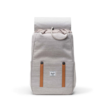 Kırçıllı Açık Gri Herschel Retreat Küçük Boy Su İtici Kumaş Sırt Çantası, 14" Laptop Uyumlu, 17 L