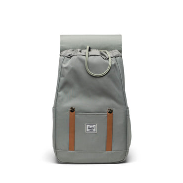 Puslu Yeşil Herschel Retreat Küçük Boy Su İtici Kumaş Sırt Çantası, 14" Laptop Uyumlu, 17 L