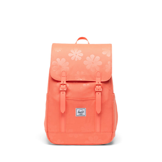 Güneş Mercanı Herschel Retreat Küçük Boy Su İtici Kumaş Sırt Çantası, 14" Laptop Uyumlu, 17 L