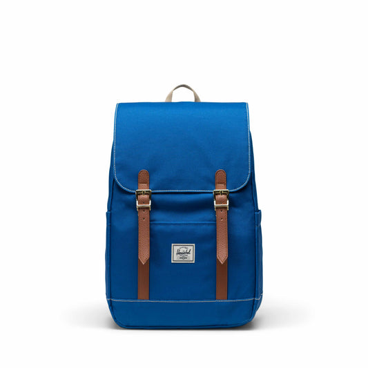 Dikişli Saks Mavisi Herschel Retreat Küçük Boy Su İtici Kumaş Sırt Çantası, 14" Laptop Uyumlu, 17 L