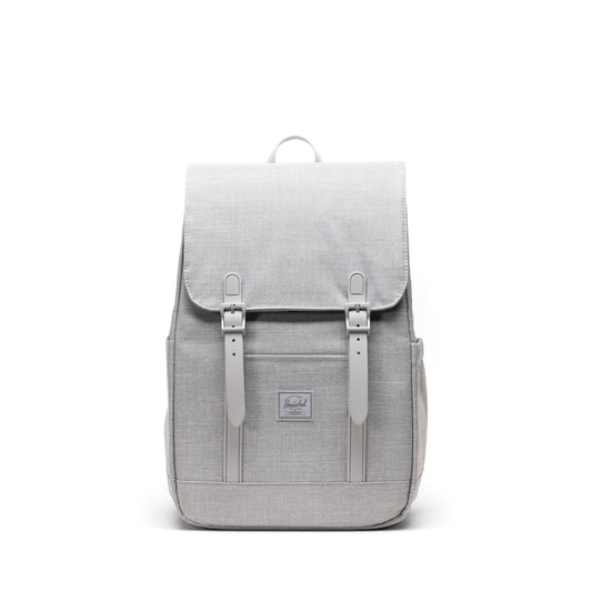 Kırçıllı Keten Gri Herschel Retreat Küçük Boy Su İtici Kumaş Sırt Çantası, 14" Laptop Uyumlu, 17 L