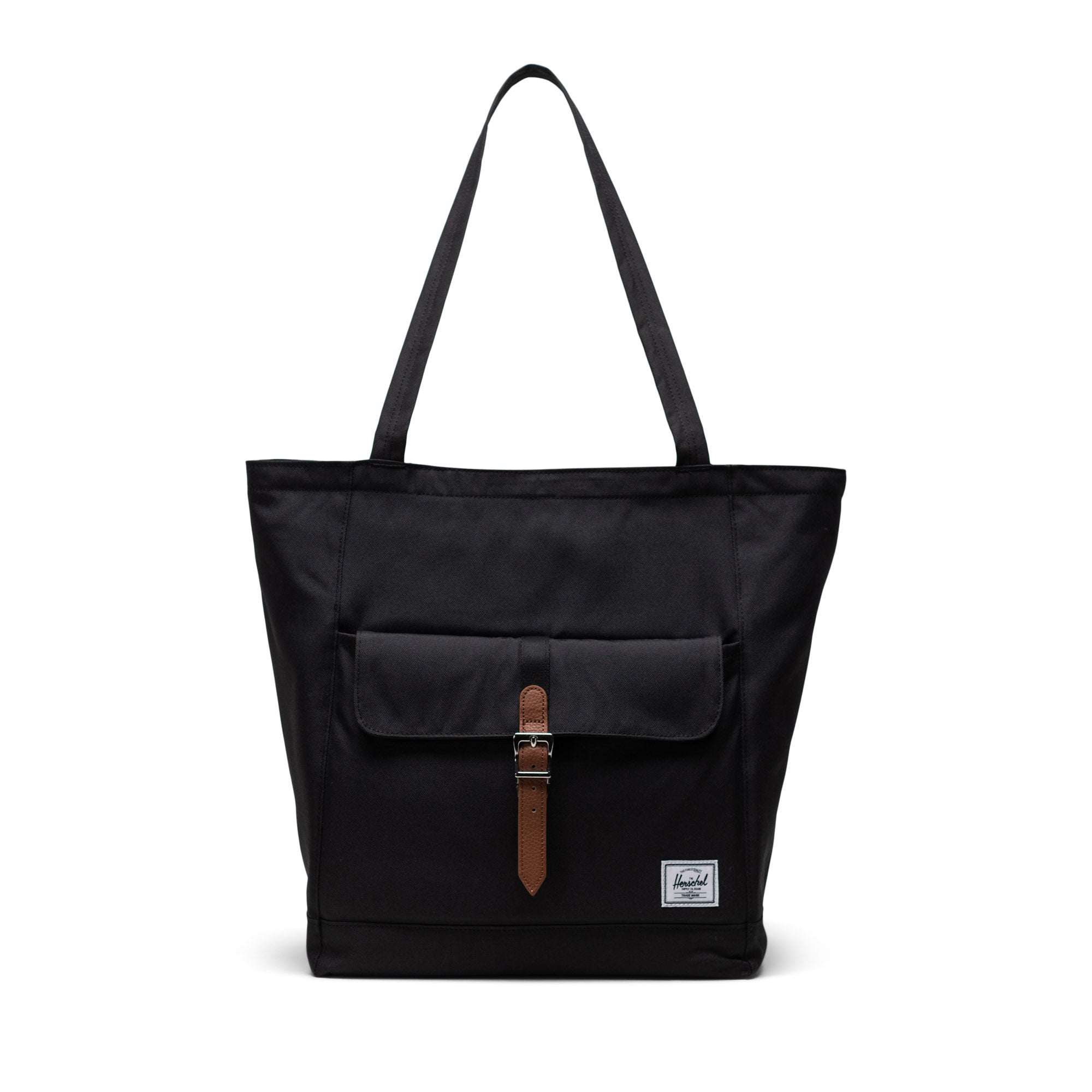 Siyah Herschel Retreat Tote Omuz Çantası Su İtici Kumaş Omuz Çantası, 20 L
