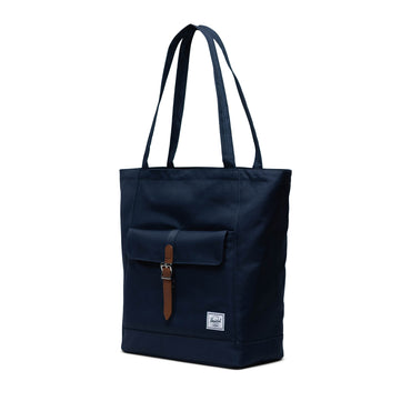 Lacivert Herschel Retreat Tote Omuz Çantası Su İtici Kumaş Omuz Çantası, 20 L