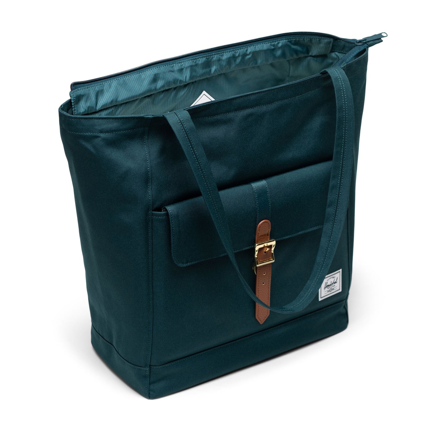 Petrol Mavisi Herschel Retreat Tote Omuz Çantası Su İtici Kumaş Omuz Çantası, 20 L
