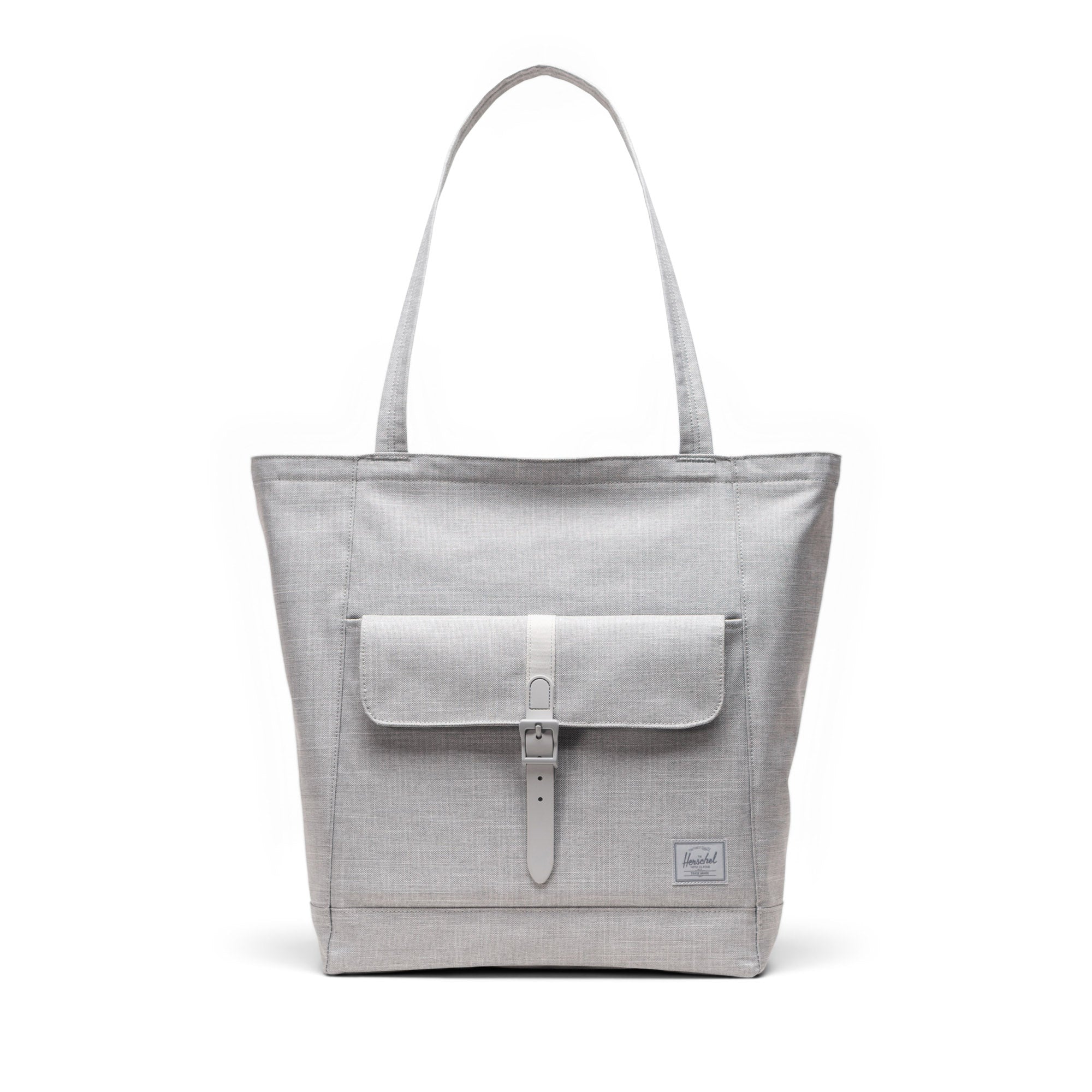Kırçıllı Keten Gri Herschel Retreat Tote Omuz Çantası Su İtici Kumaş Omuz Çantası, 20 L