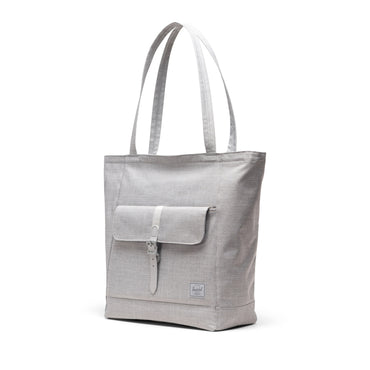 Kırçıllı Keten Gri Herschel Retreat Tote Omuz Çantası Su İtici Kumaş Omuz Çantası, 20 L