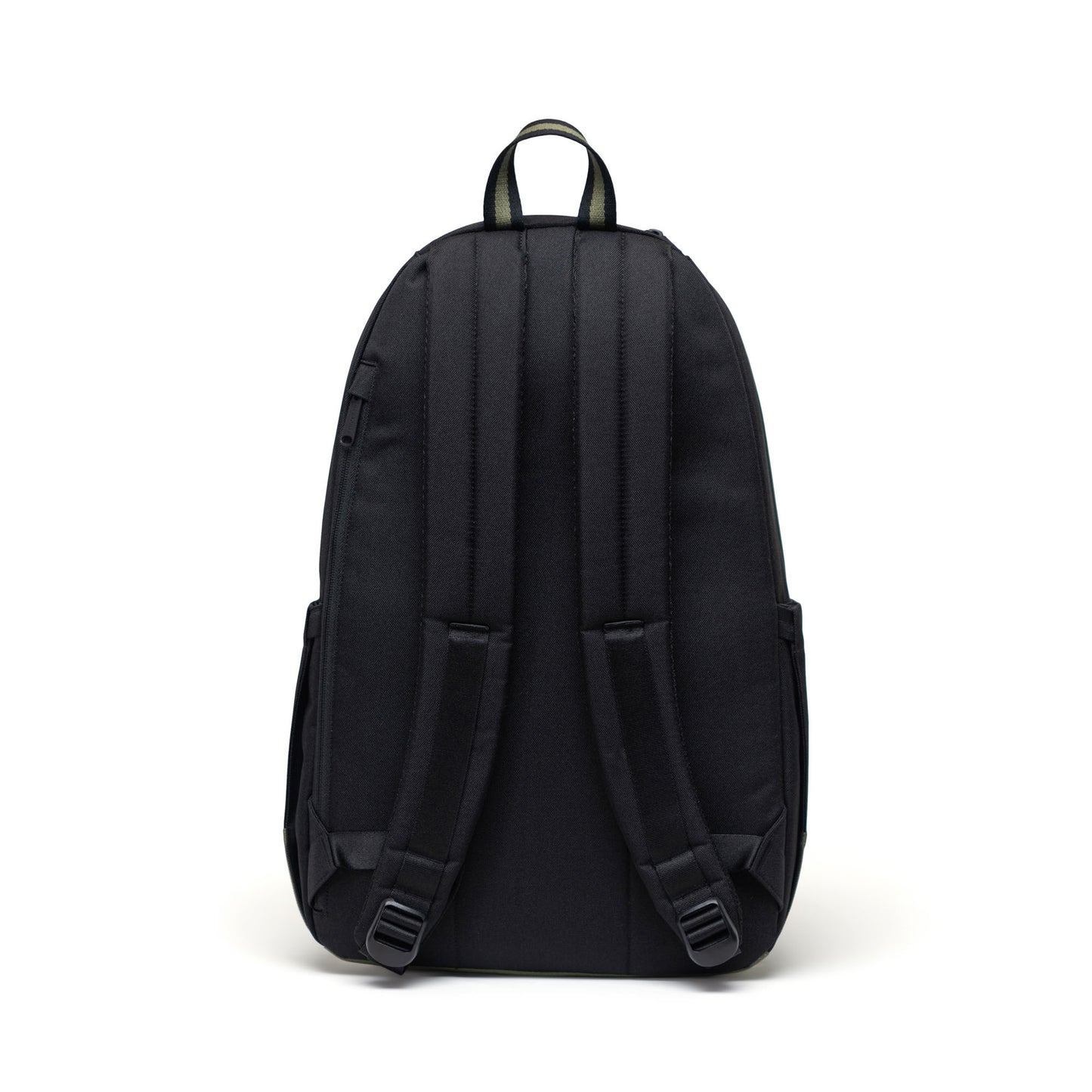Siyah - Yonca Yeşili Herschel Seymour Su İtici Kumaş Sırt Çantası, 16" Laptop Uyumlu, 26 L