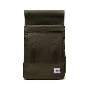 Haki Herschel Survey Su İtici Kumaş Sırt Çantası, 16" Laptop Uyumlu, 20 L