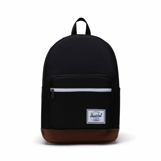 Siyah-Taba Herschel Pop Quiz Su İtici Kumaş Sırt Çantası, 16" Laptop Uyumlu, 25 L