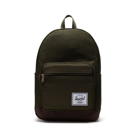 Haki - Kahverengi Herschel Pop Quiz Su İtici Kumaş Sırt Çantası, 16" Laptop Uyumlu, 25 L