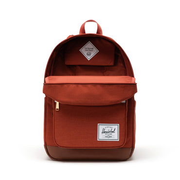 Kiremit - Taba Herschel Pop Quiz Su İtici Kumaş Sırt Çantası, 16" Laptop Uyumlu, 25 L