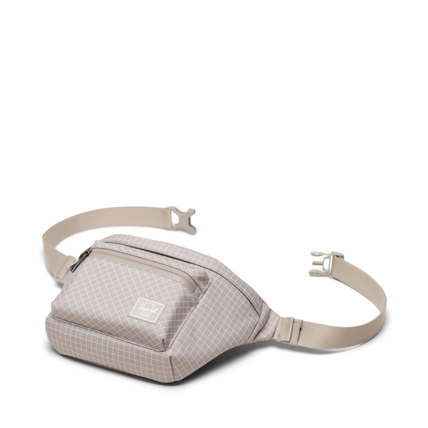 Grid Gri Herschel Pop Quiz Suya Dayanıklı Kumaş Bel Çantası, 3.5 L