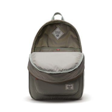Puslu Yeşil Herschel Settlement Su İtici Kumaş Sırt Çantası, 16" Laptop Uyumlu, 23 L