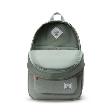 Kırçıllı Mint Yeşili Herschel Settlement Su İtici Kumaş Sırt Çantası, 16" Laptop Uyumlu, 23 L