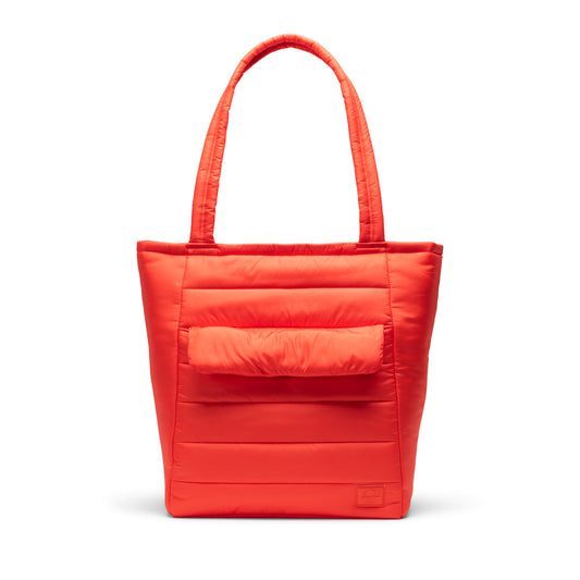 Mandalina Turuncusu Herschel Retreat Tote Omuz Çantası Su İtici Kumaş Omuz Çantası, 13" Laptop Uyumlu, 20 L