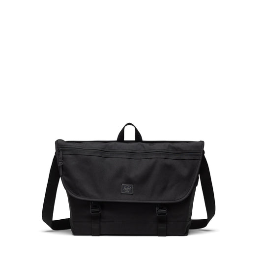 Siyah Tonal Herschel Cove Messenger Postacı Çantası