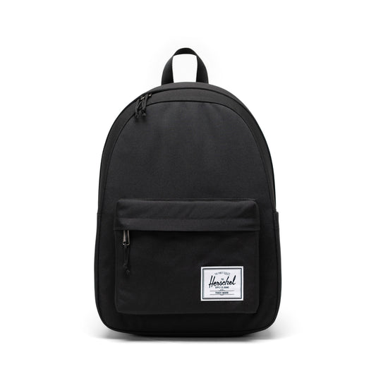 Siyah Herschel Classic Su İtici Kumaş Sırt Çantası, 14" Laptop Uyumlu, 26 L