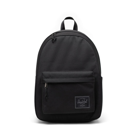 Siyah Tonal Herschel Classic Su İtici Kumaş Sırt Çantası, 14" Laptop Uyumlu, 26 L