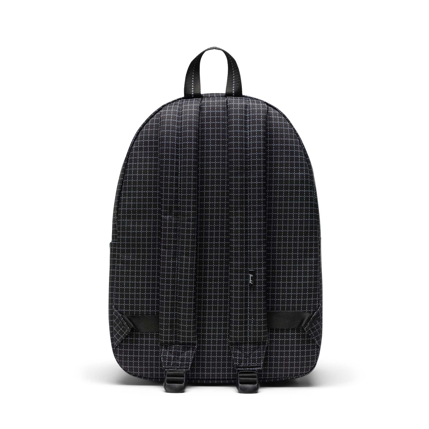 Grid Siyah Herschel Classic Su İtici Kumaş Sırt Çantası, 14" Laptop Uyumlu, 26 L